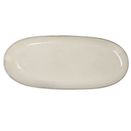 Półmisek Kuchenny Bidasoa Ikonic Biały Ceramika (36 x 16 cm) (Pack 2x)