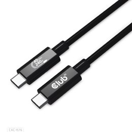 Kabel Club3D CAC-1576 USB4 GEN3X2 TYPE-C BI-DIRECTIONAL CABLE 8K60HZ,DATA 40GBPS, PD 240W(48V/5A) EPR M/M 1M / 3.28FT