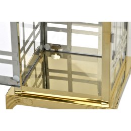 Latarnie DKD Home Decor Szkło Złoty Metal (22 x 22 x 57 cm) (22 x 22 x 49 cm)