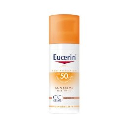 Ochrona przeciwsłoneczna z kolorem Eucerin Photoaging Control Tinted średni SPF 50+ (50 ml)