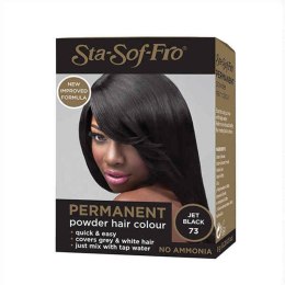 Trwała Koloryzacja Sta Soft Fro Powder Hair Color Black (8 g)