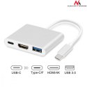 Adapter USB-C - HDMI / USB 3.0 / USB-C MCTV-840
