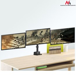 Uchwyt biurkowy na 3 monitory MC-811