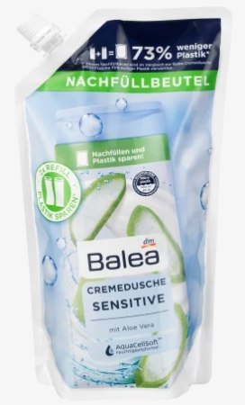 Balea Sensitive Żel Pod Prysznic Uzupełniacz 600 ml