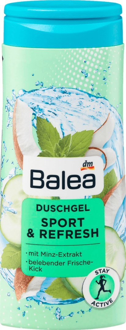 Balea Sport & Refresh Żel pod Prysznic 300 ml