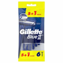 Maszynka do Golenia Gillette Blue II 6 Sztuk