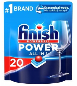 FINISH Tabletki Power All-in-1 20 Fresh