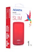 Dysk zewnętrzny HDD ADATA HV300 (1TB; 2.5"; USB 3.2; czerwony)
