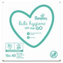 PAMPERS Chusteczki Kids Hygiene On-the-Go 15x40szt