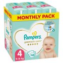 Pampers Premium Care Pieluchy Monthly Box, Rozmiar 4, 8-14kg, 168szt