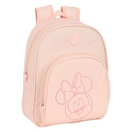 Plecak szkolny Minnie Mouse Baby Różowy (28 x 34 x 10 cm)