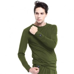 Bluza z ogrzewaniem Glovii GJ1CXL (XL; kolor zielony)