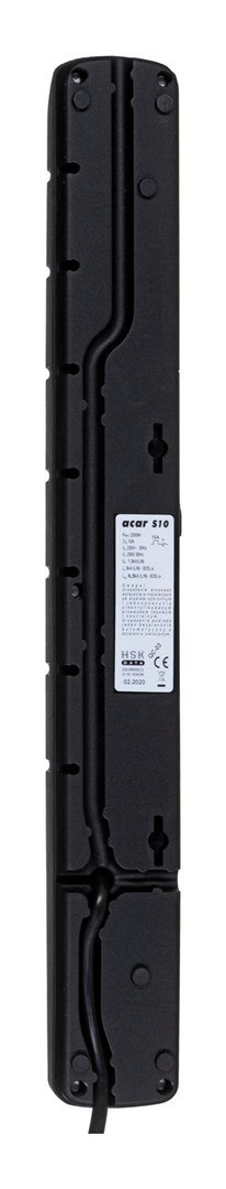 Listwa zasilająca HSK DATA ALP-ACARS10---03 (3m; kolor czarny)
