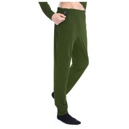 Spodnie z ogrzewaniem Glovii GP1CL (L; kolor zielony)