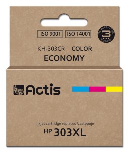 Actis KH-303CR Tusz (zamiennik HP 303XL T6N03AE; Premium; 18ml; 415 stron; kolorowy)