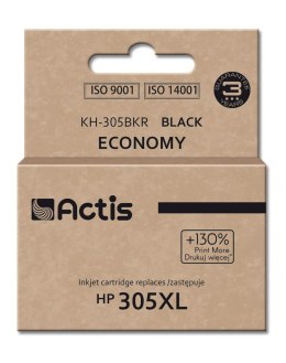 Actis KH-305BKR Tusz do drukarki HP; Zamiennik HP 305XL 3YM62AE; Standard; 20 ml; czarny