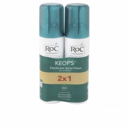 Dezodorant w Sprayu Roc Keops Spray Fresco Świeży Spray 2 Części (2 x 150 ml)