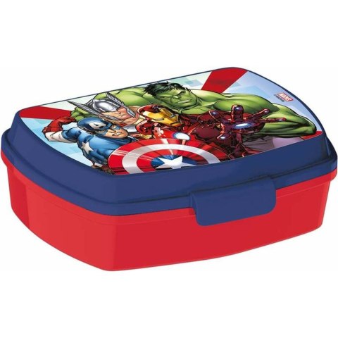 Torby Wielokrotnego Użytku przystosowalne The Avengers Infinity Niebieski Plastikowy Czerwony (17 x 5.6 x 13.3 cm)