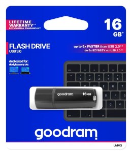 Pendrive GoodRam Mimic UMM3-0160K0R11 (16GB; USB 3.0; kolor czarny)