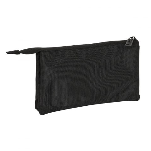 Piórnik Potrójny Marvel Czarny (22 x 12 x 3 cm)