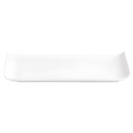 Talerz Quid Chef Baguette Ceramika Biały (25 x 12 cm) (Pack 6x)