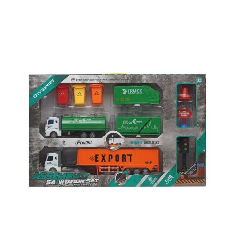 Zestaw Samochodów Sanitation 54 x 34 cm