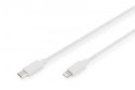 Kabel do transmisji danych/ładowania USB C/Lightning MFI 2m Biały