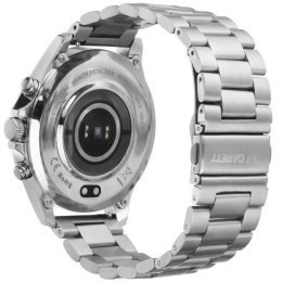 Garett Smartwatch Men Style srebrny, stalowy
