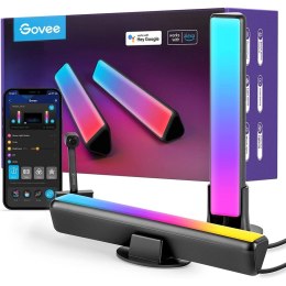 Govee H6054 Flow Pro TV; Lampy LED; RGBICWW, Wi-Fi, Alexa, Google