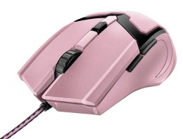 Mysz Trust GXT 101P Gav 23093 (optyczna; 4800 DPI; kolor różowy)