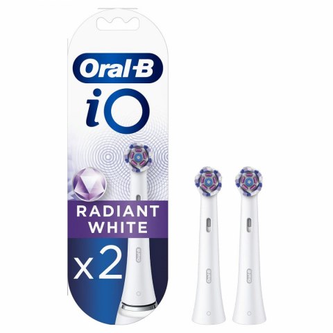Główka do Szczoteczki do Zębów Oral-B IO WW-2FFS 2UD Biały 2 Sztuk