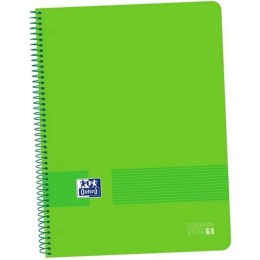Notatnik Oxford Live&Go Kolor Zielony A4 5 Części