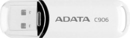 Pendrive ADATA C906 AC906-16G-RWH (16GB; USB 2.0; kolor biały)