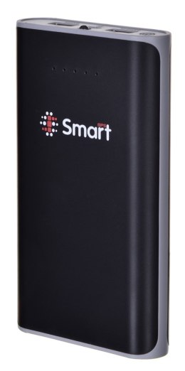 Power Bank PB02 (10000mAh; microUSB, USB 2.0; kolor czarny)