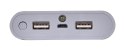 Power Bank PB02 (10000mAh; microUSB, USB 2.0; kolor czarny)