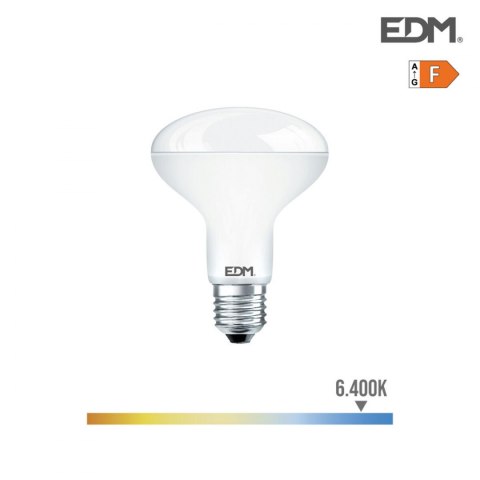 Żarówka LED EDM 35489 F 12 W 75 W 80 W E27 1055 lm Ø 9 x 12 cm Odbłyśnik (6400 K)