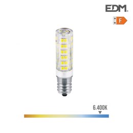 Żarówka LED EDM Rurowy F 4,5 W E14 450 lm Ø 1,6 x 6,6 cm (6400 K)