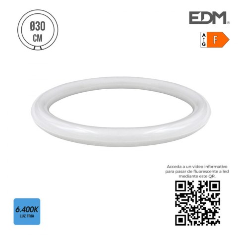 Tubka LED EDM 31188 F 18 W 20 W 32 W G10Q 2100 Lm Ø 30 cm Okrągły (6400 K)