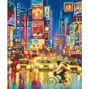Zestaw do malowania według numeracji Alex Bog Amazing Times Square NYC 40 x 50 cm Cyfry