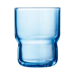 Szklanki Arcoroc Log Bruhs Niebieski Szkło 6 Części 160 ml