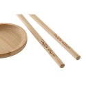 Zestaw do Sushi DKD Home Decor 24 x 0,5 x 0,5 cm Naturalny Orientalny