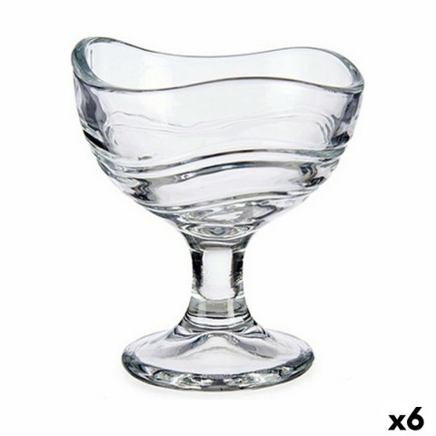Puchar do lodów i koktajli Przezroczysty Szkło 6 Sztuk (135 ml)
