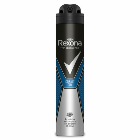 Dezodorant w Sprayu Rexona Cobalt Men Mężczyzna 48 godzin 200 ml