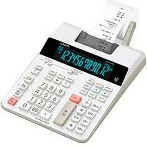 Kalkulator z Drukarką Casio FR-2650RC Biały Czarny/Biały