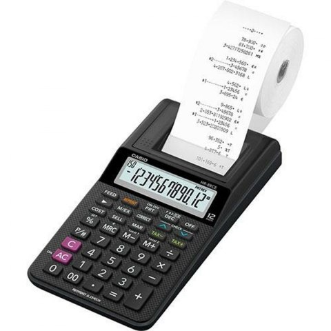 Kalkulator z Drukarką Casio HR-8RCE Czarny