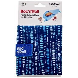 Torba na przekąski Roll'eat Boc'n'roll Essential Marine Niebieski (11 x 15 cm)