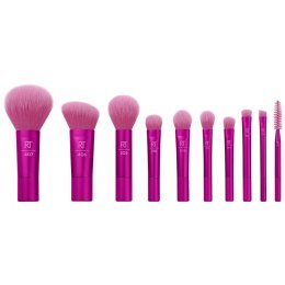 Zestaw Pędzli do Makijażu Real Techniques Winter Escape Mini Brush 10 Części