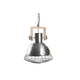 Lampa Sufitowa DKD Home Decor Srebrzysty Brązowy Srebro 50 W (31 x 31 x 44 cm)