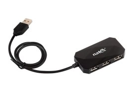 Hub USB 4-porty LOCUST USB 2.0 Czarny