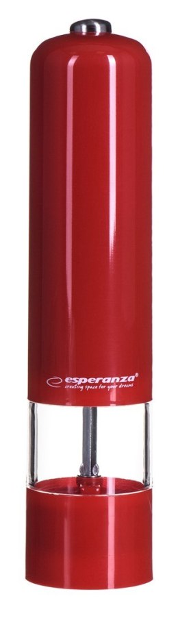 Młynek elektryczna do pieprzu Esperanza Malabar EKP001R (kolor czerwony)